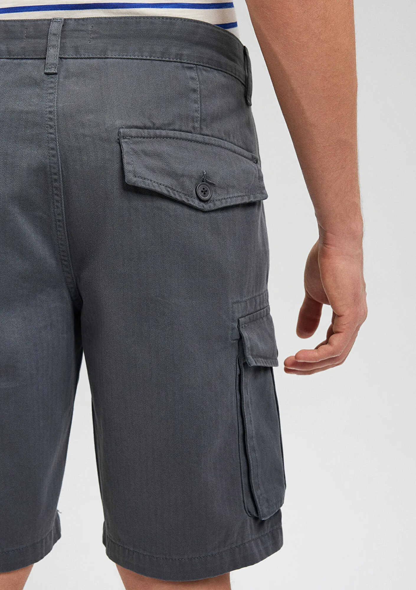 Navy Cargo Shorts