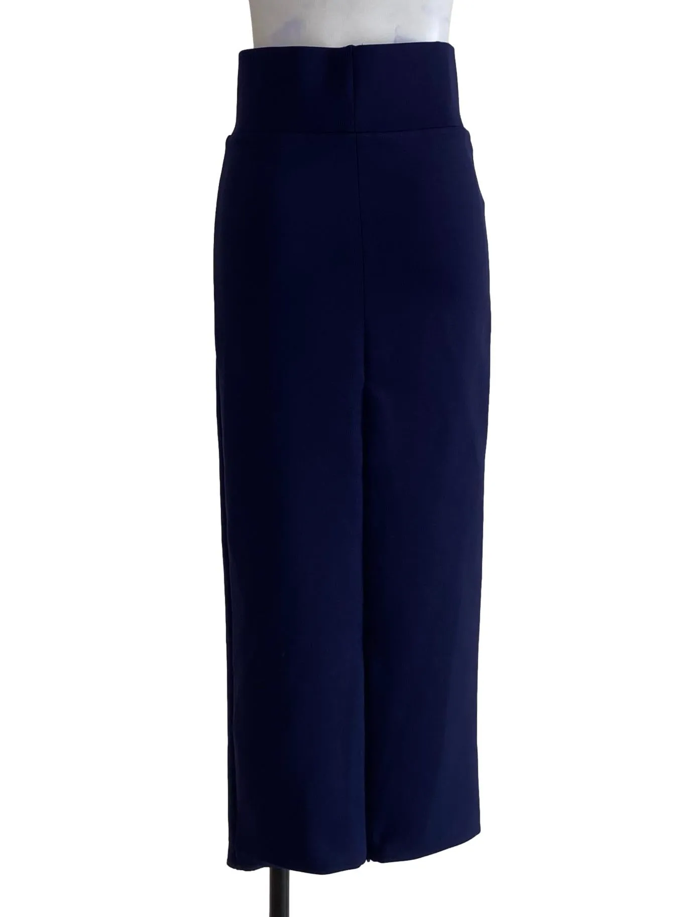 Navy Plain Pencil Skirts