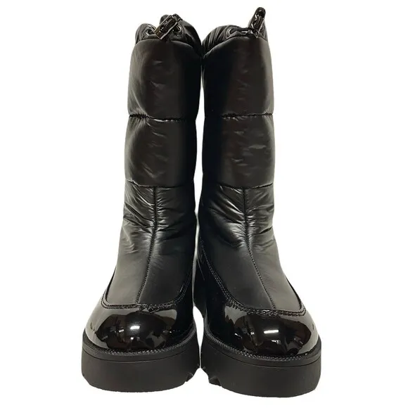 NEW Aerosoles Big Girls Size 2 Shadie Winter &amp; Snow Boot Waterproof Black Nylon