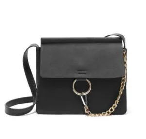New Style famous brand Minimalist Crossbody Bag women Shoulderbag messenger diamond Chain Puzzle Ring bags for women L8-25