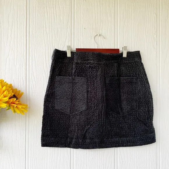 NEW UO Joan Asymmetrical Mini Skirt