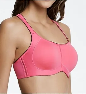 New with tags! Dominique Zoe Pro Max Support Sports Bra 6100 Pink, Sz 40D! Retails $92 