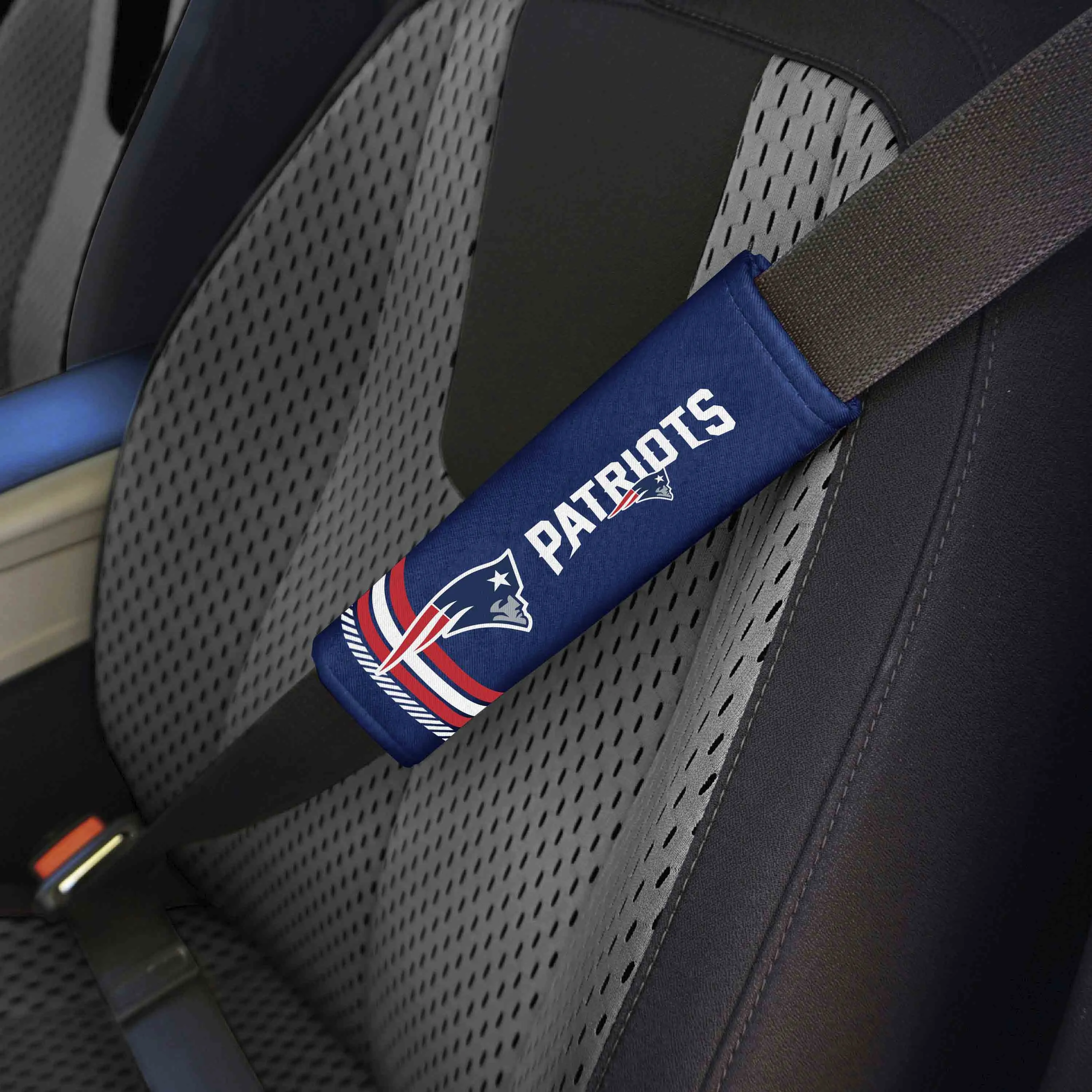 NFL - New England Patriots Rally Seatbelt Pad - Pair