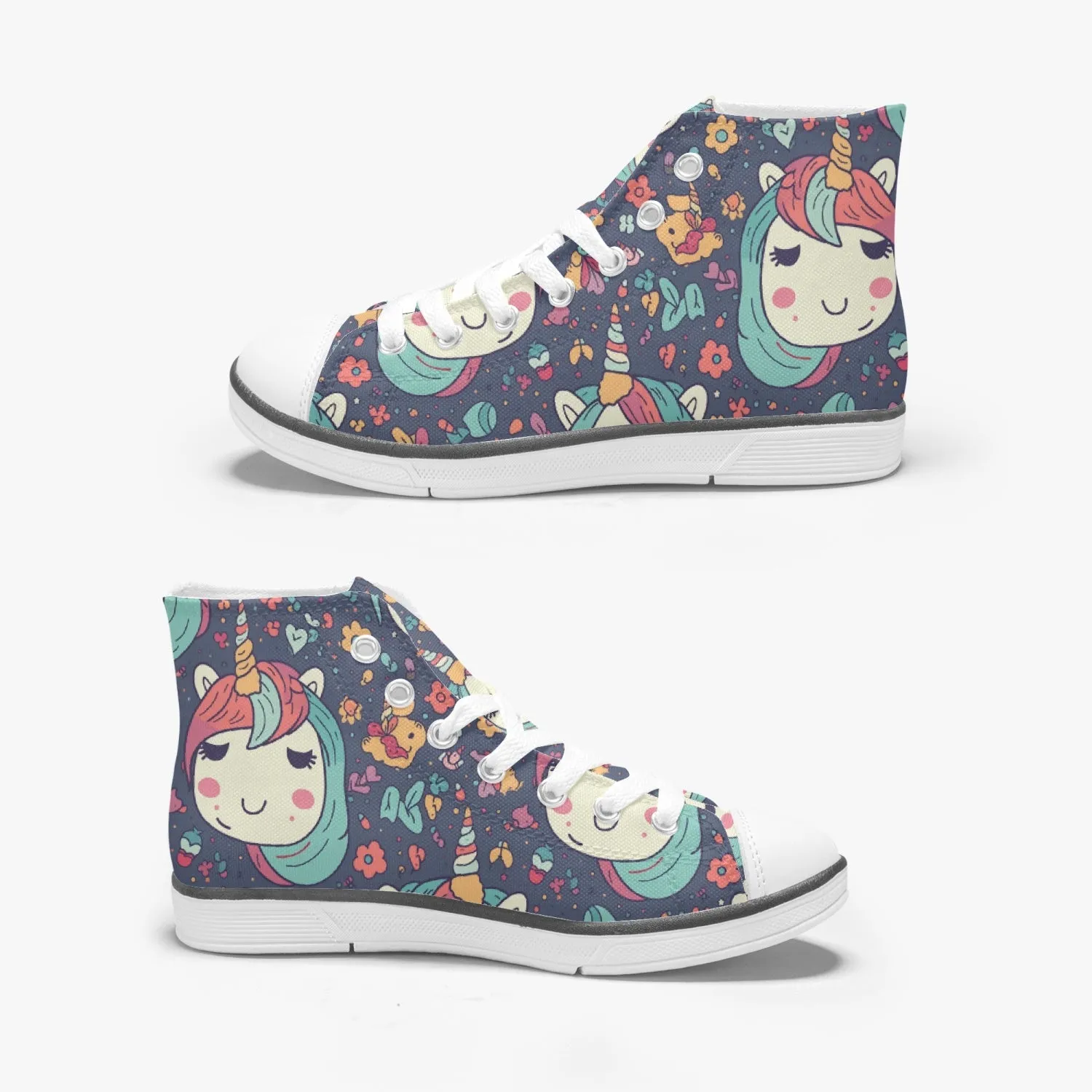 niche era Girl's High-Top Canvas Shoes
