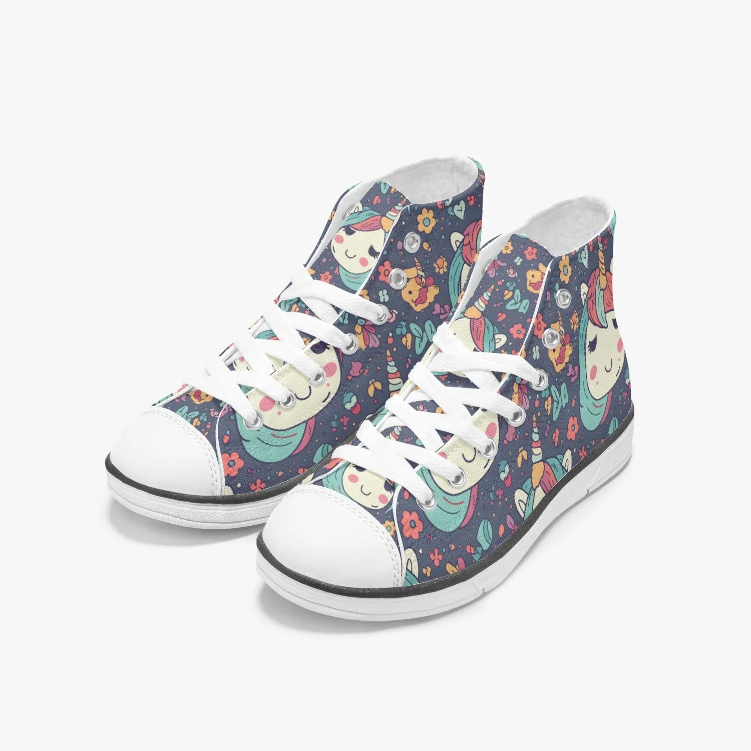 niche era Girl's High-Top Canvas Shoes