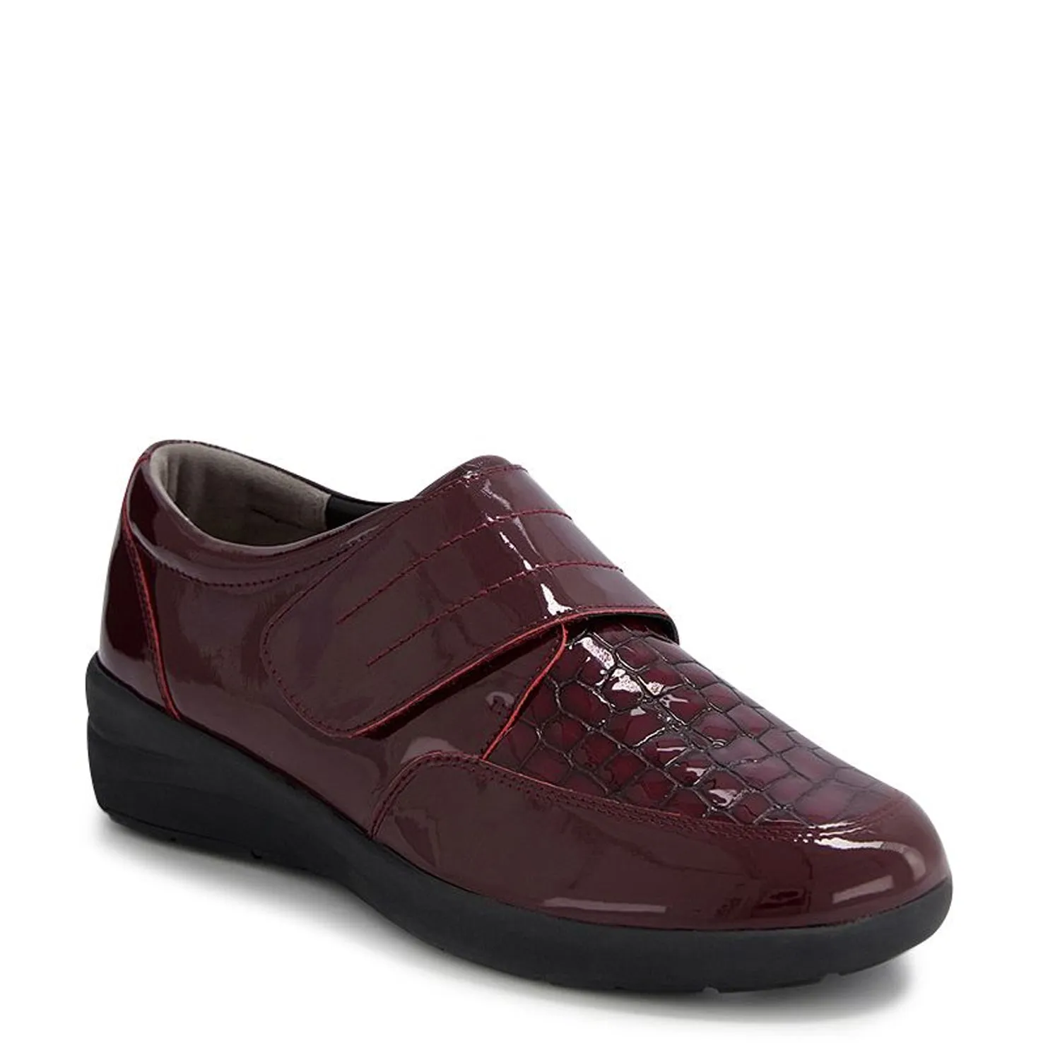 NIDAL W - BURGUNDY-SHIRAZ MULTI LEATHER