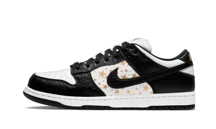 Nike SB Dunk Low Supreme Stars Black