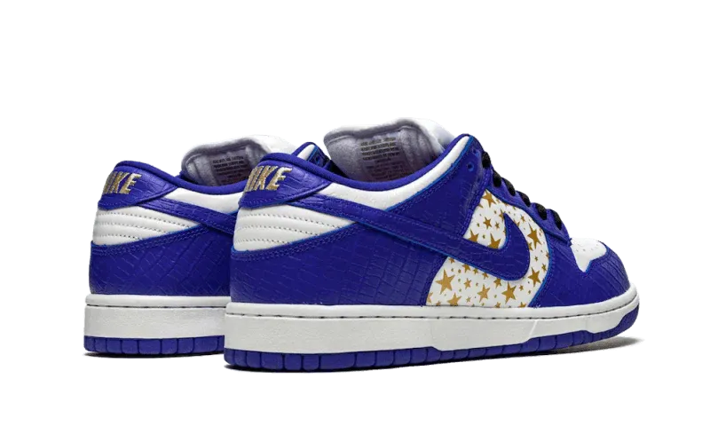 Nike SB Dunk Low Supreme Stars Hyper Royal
