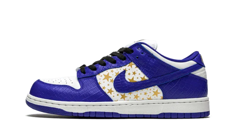 Nike SB Dunk Low Supreme Stars Hyper Royal