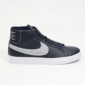 Nike SB Zoom Blazer Mid X Mason Silva - BLACKENED BLUE/WOLF GREY-BLACKENED BLUE