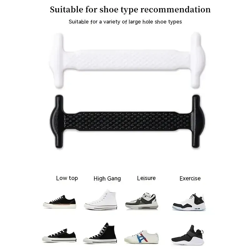 No-Tie FlexiShoelaces 16pcs for Sneakers & Sports