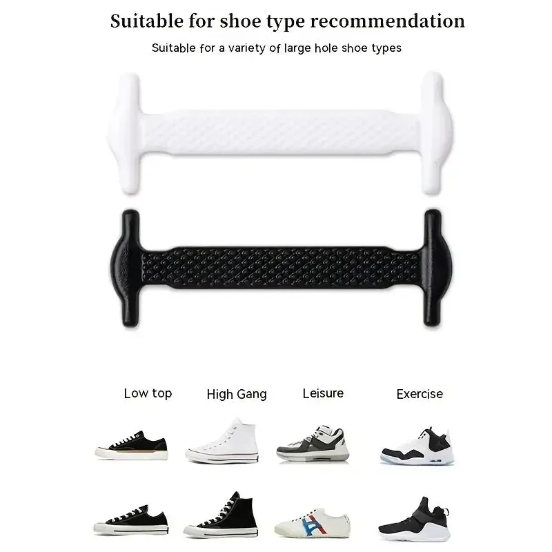 No-Tie FlexiShoelaces 16pcs for Sneakers & Sports