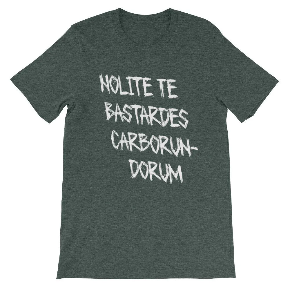 Nolite Te Bastardes short sleeve t-shirt