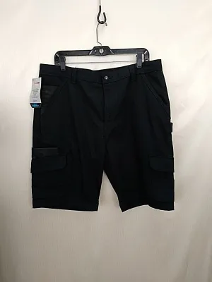 NWT  DICKIES Ultimate Cargo Shorts Black Men's Size 36