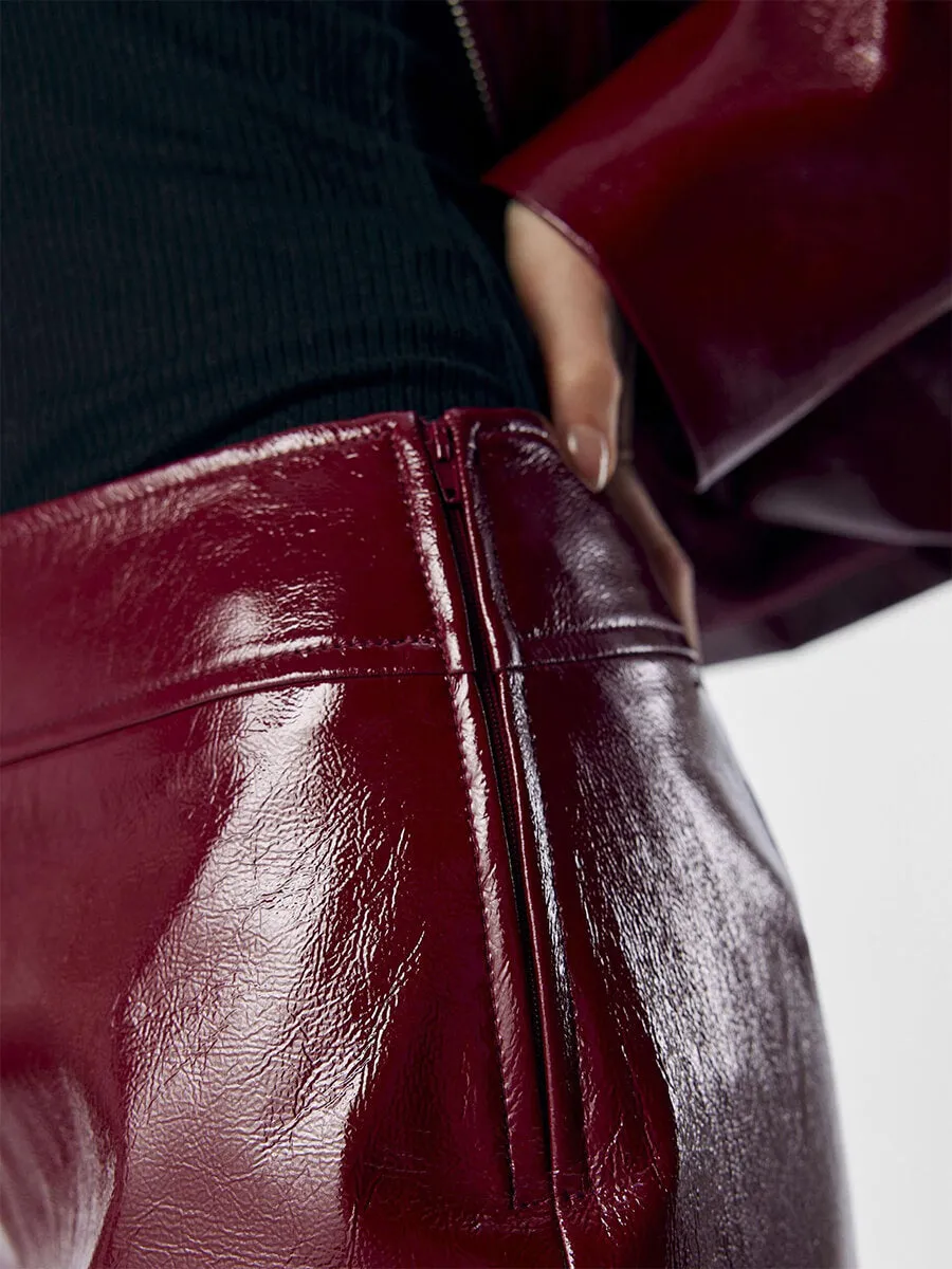 OBJTexas Coated Mini Skirt