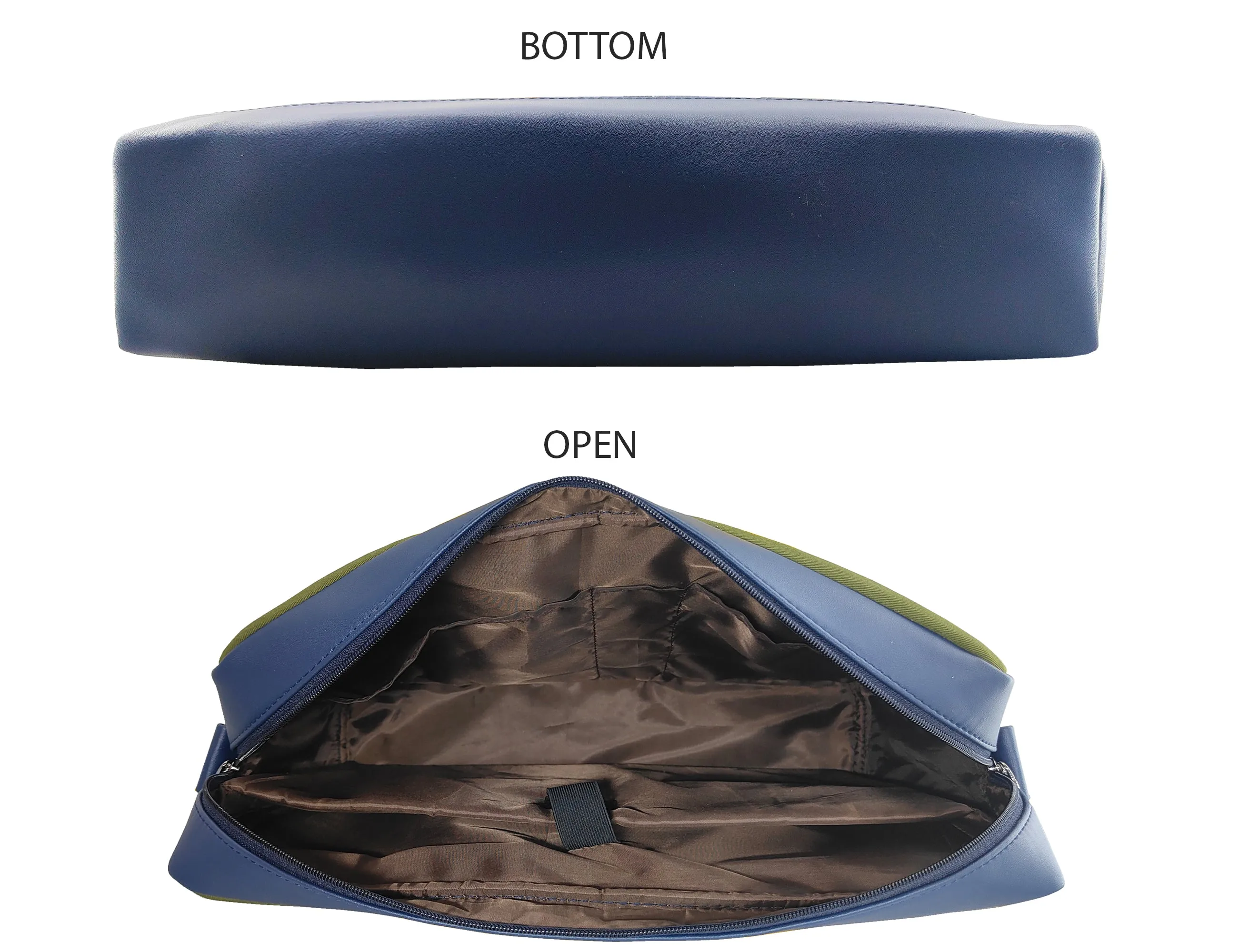 Olive Box Laptop Bag 15.6 inch Navy