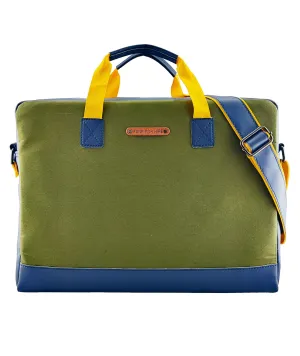 Olive Box Laptop Bag 15.6 inch Navy