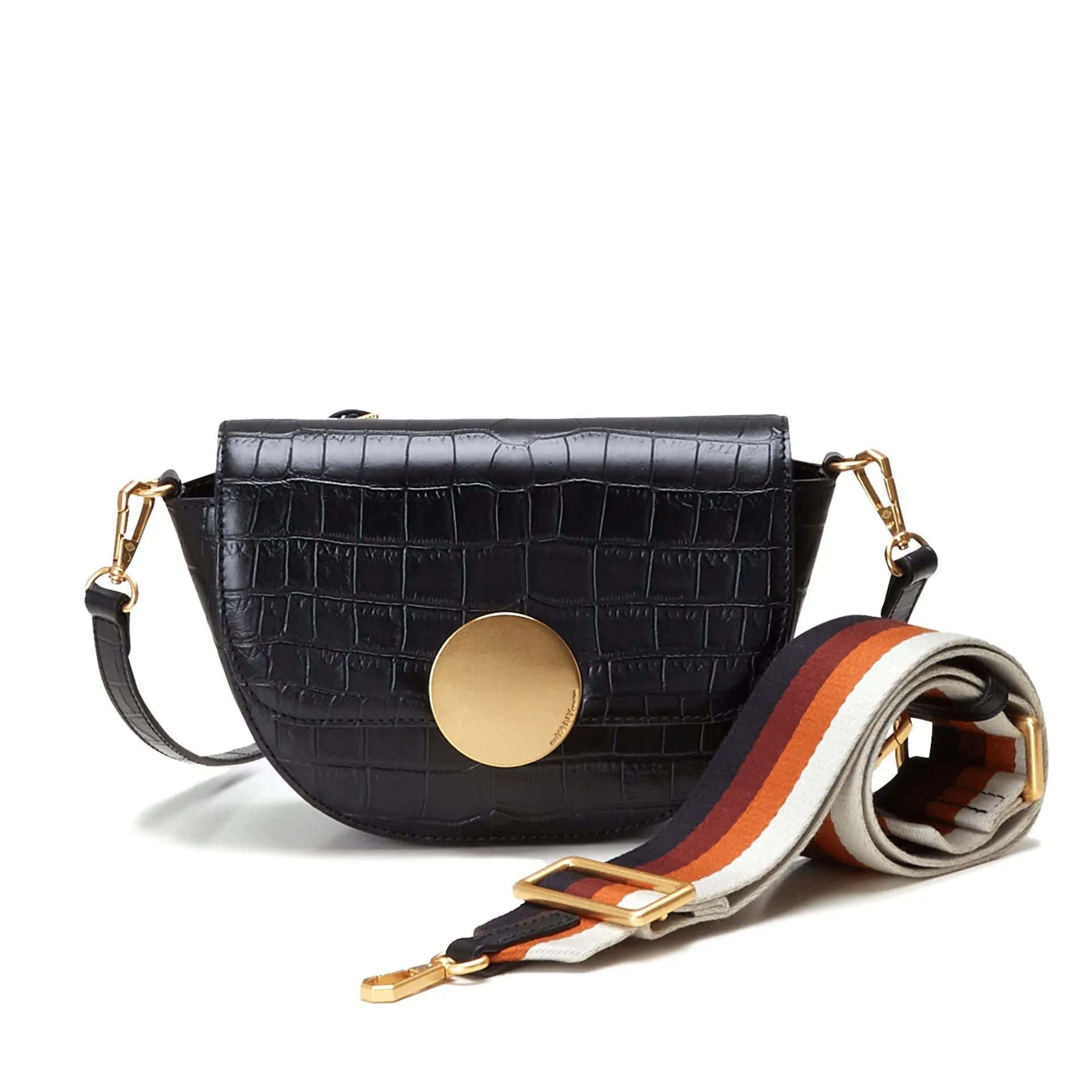 Oryany Lottie Croco Crossbody - Small Crossbody