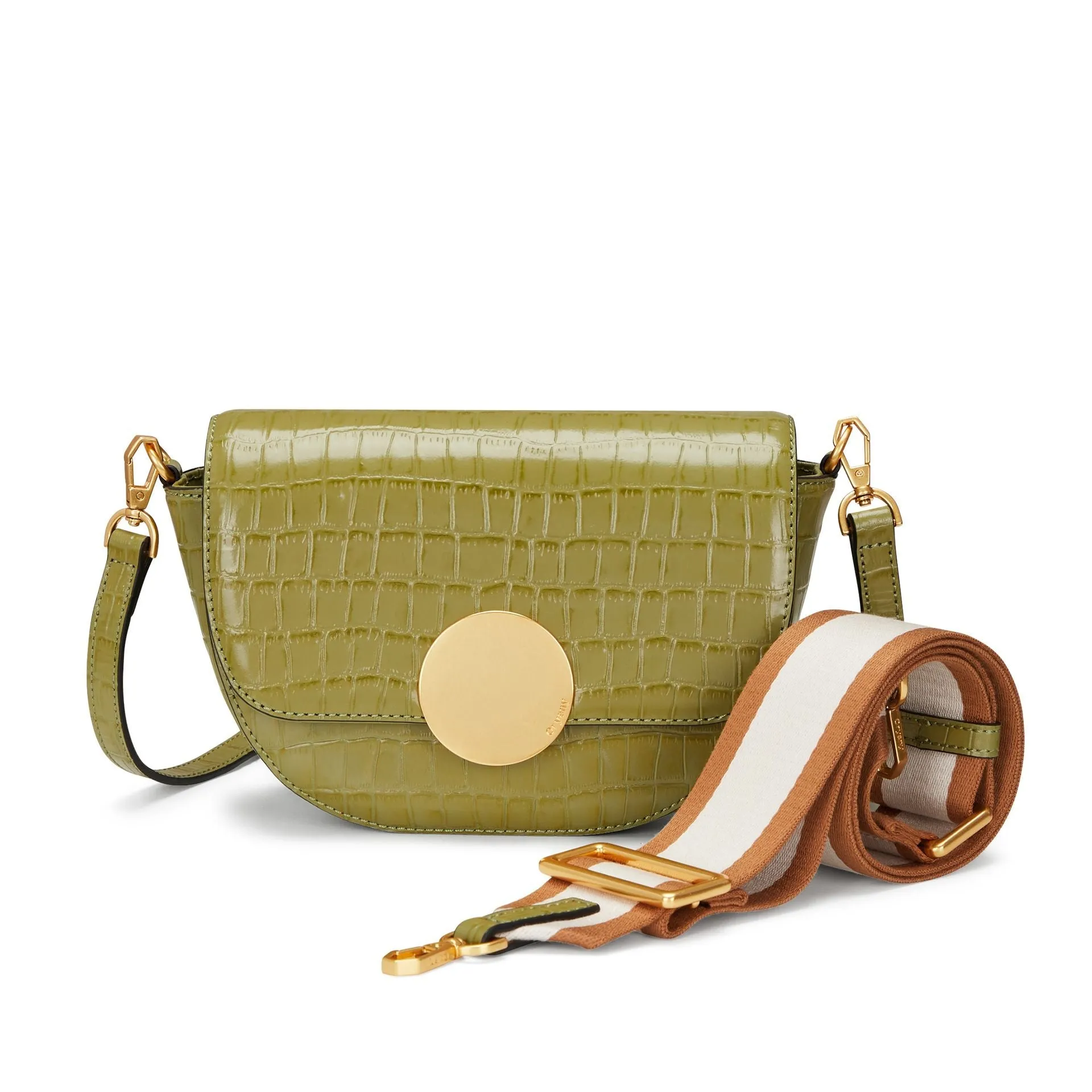 Oryany Lottie Croco Crossbody - Small Crossbody