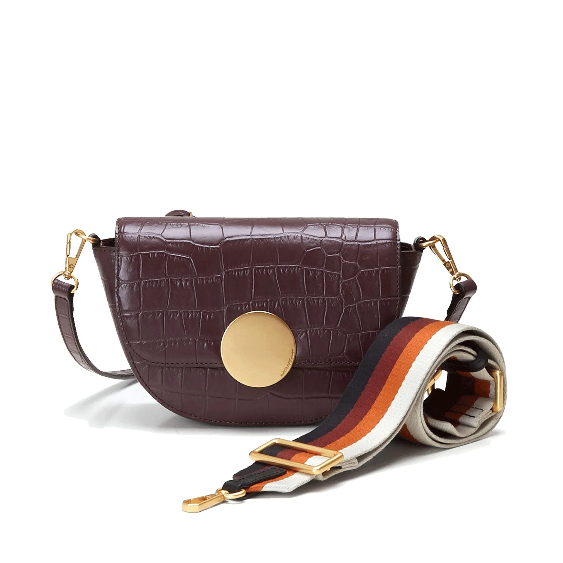Oryany Lottie Croco Crossbody - Small Crossbody