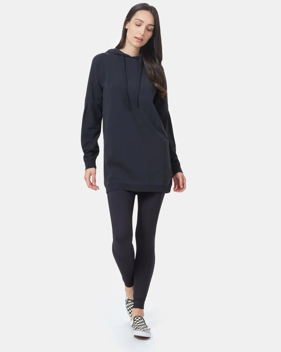 Oversized French Terry Hoodie Dress
