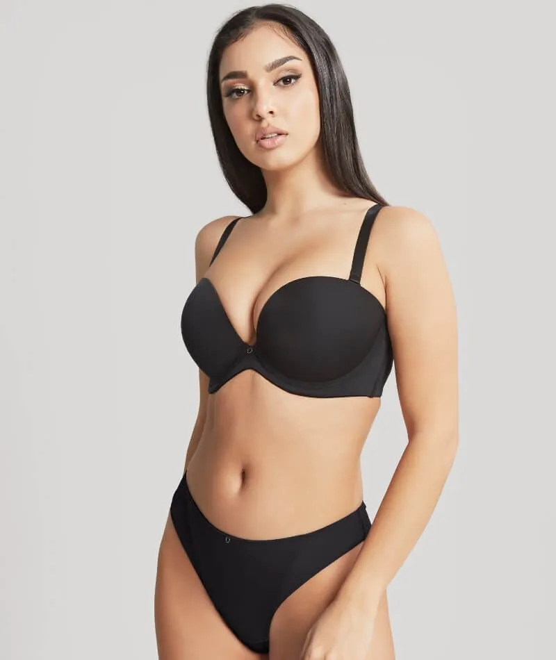 Panache Faith Moulded Strapless Bra - Noir