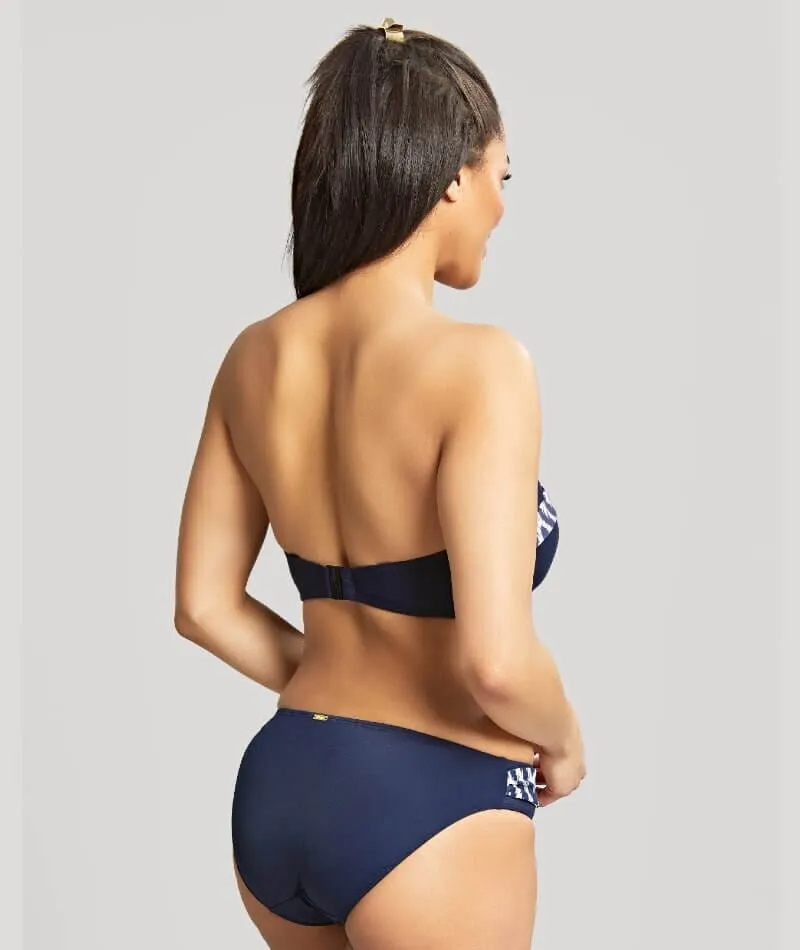 Panache Swimwear Oceana Bandeau Bikini Top - Navy