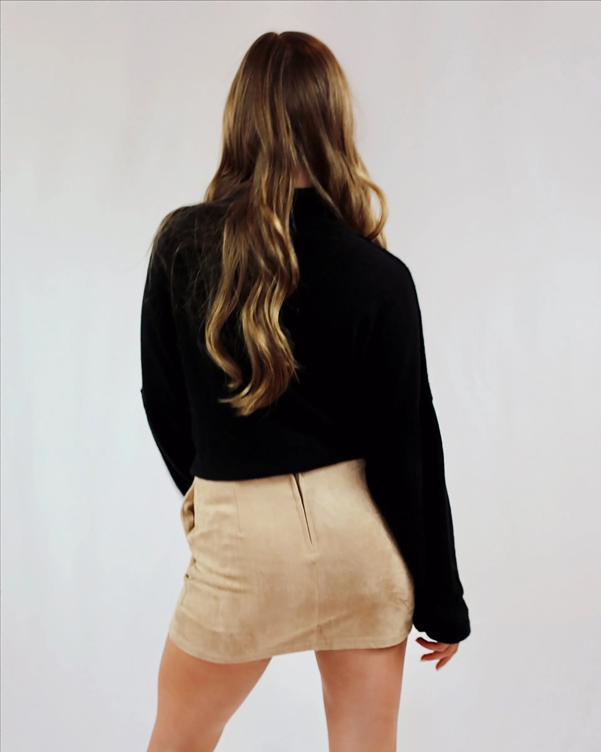 Paris Vegan Suede Mini