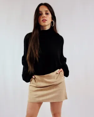 Paris Vegan Suede Mini