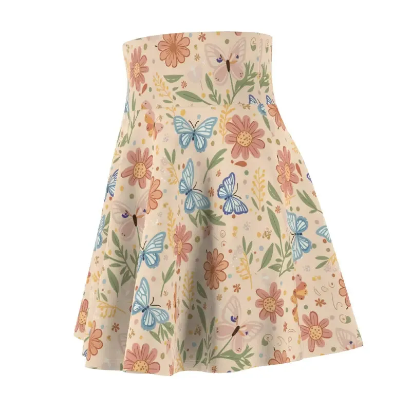 Pastel Flowers Skater for Everyday Fun and Vibes