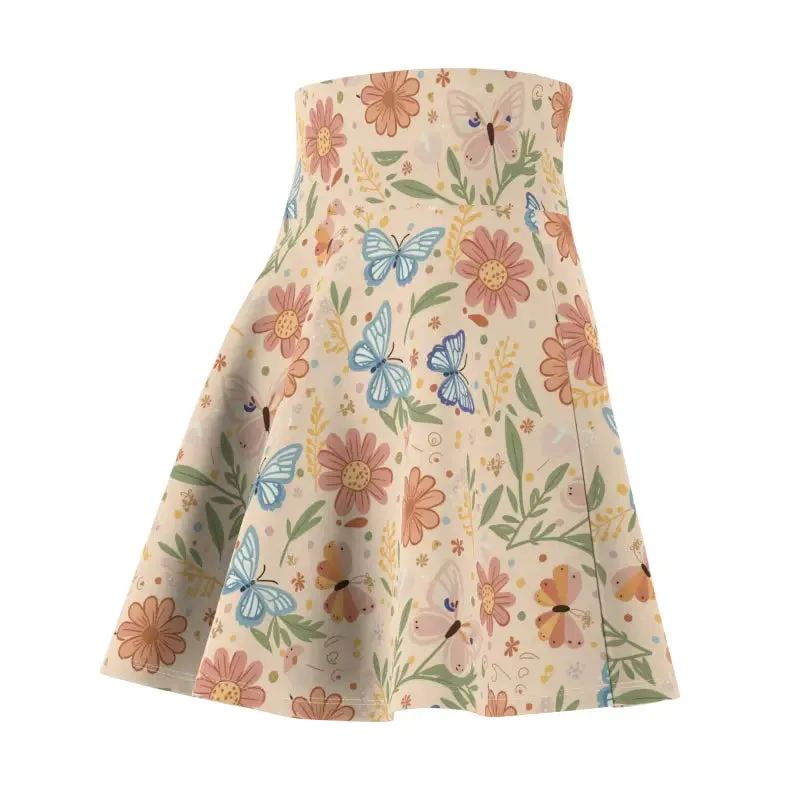 Pastel Flowers Skater for Everyday Fun and Vibes