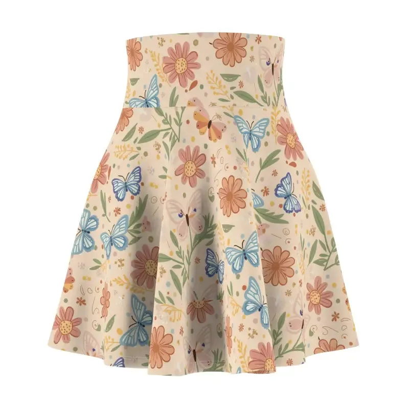 Pastel Flowers Skater for Everyday Fun and Vibes