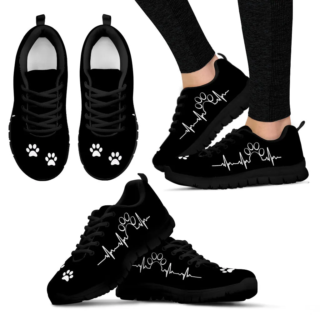 Paw Lifeline Women's Sneakers Black Soles