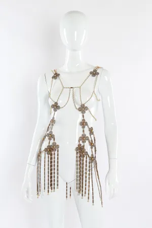 Pearl Drape Fringe Harness
