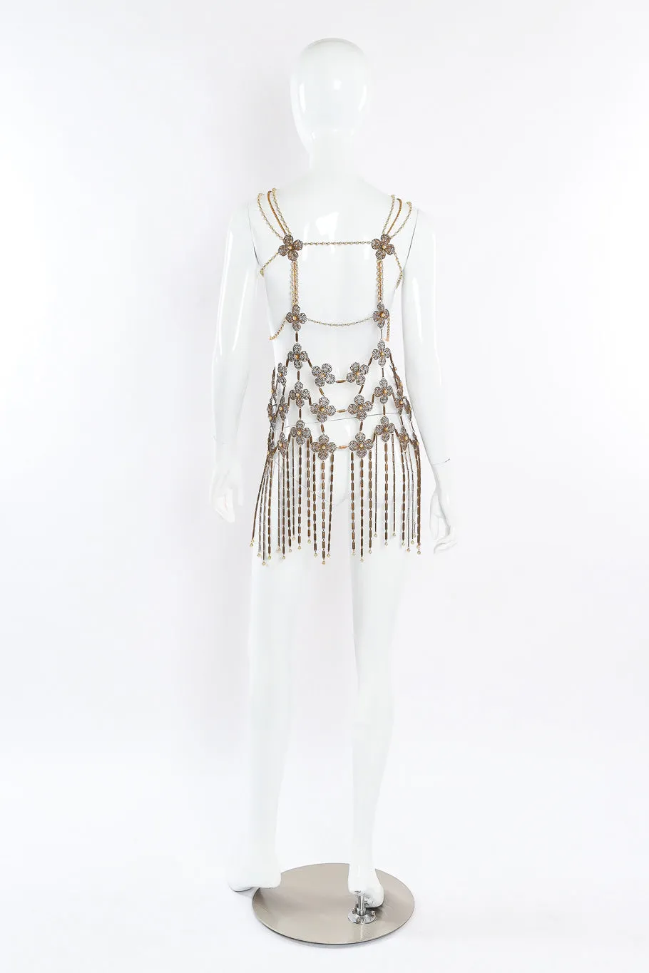Pearl Drape Fringe Harness