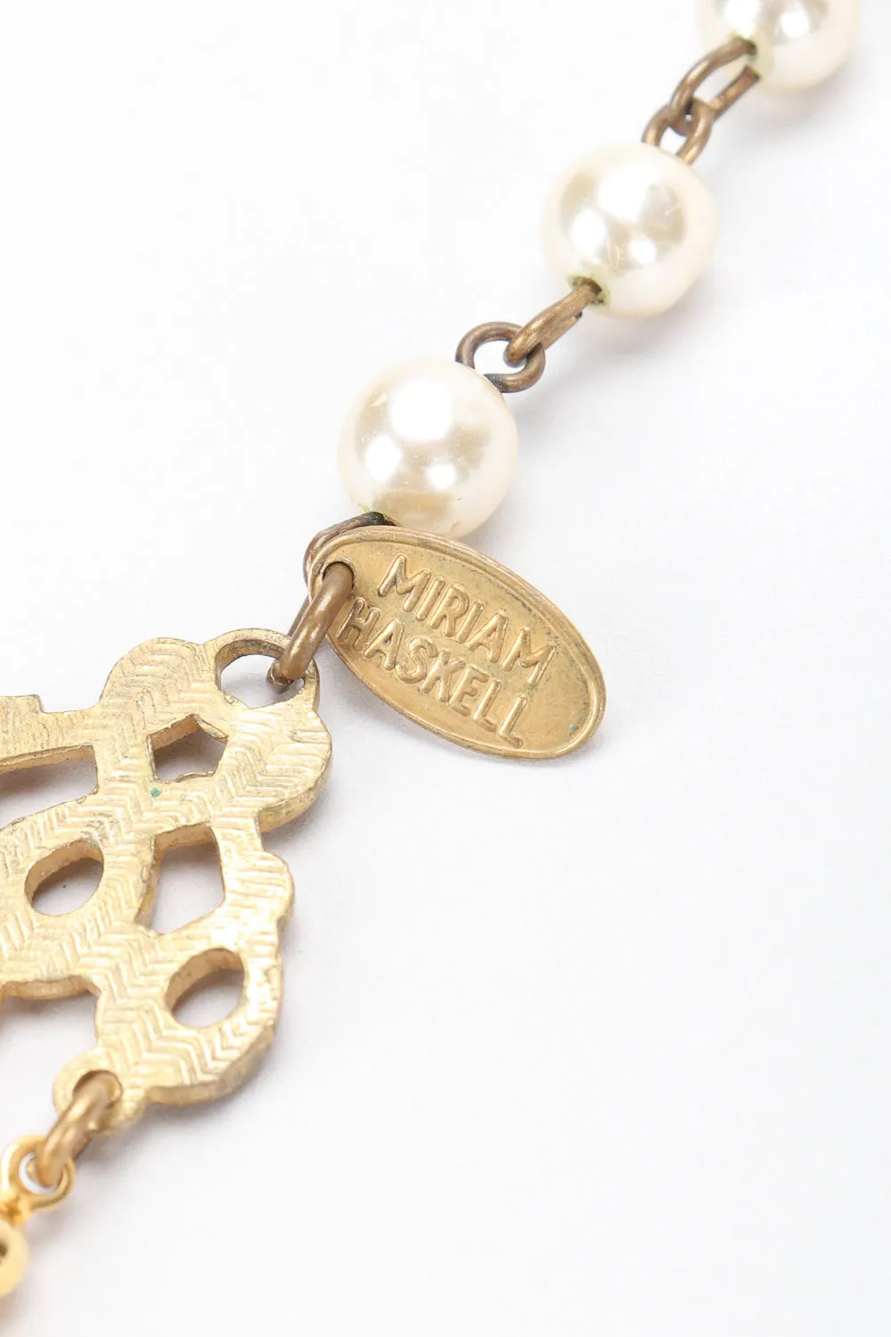 Pearl Flower Choker Necklace