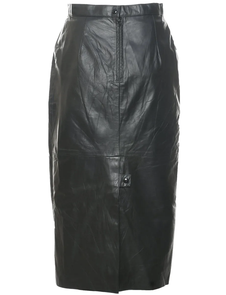 Pencil Shape Maxi Skirt - M