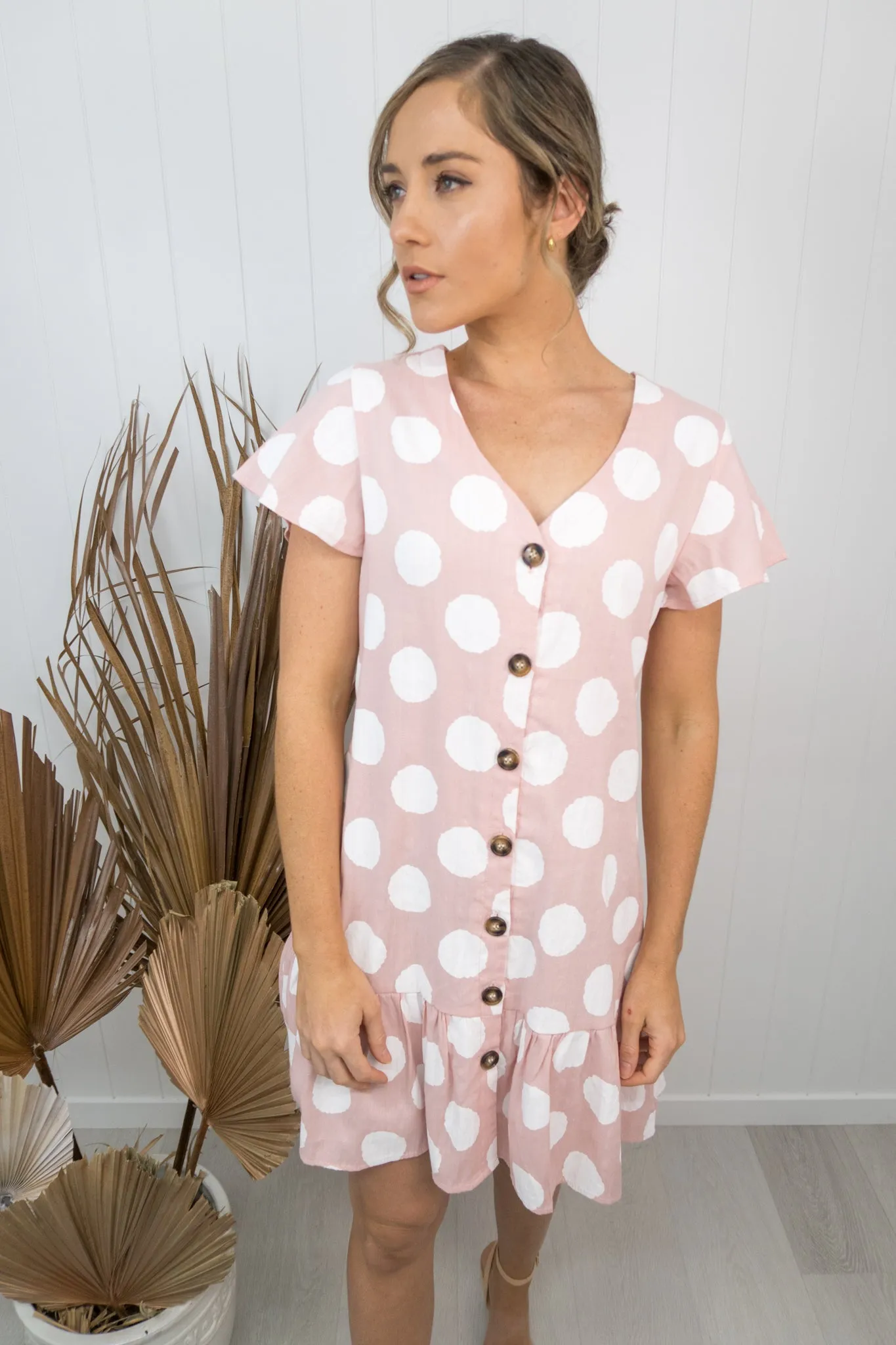 Penny Dress -Blush