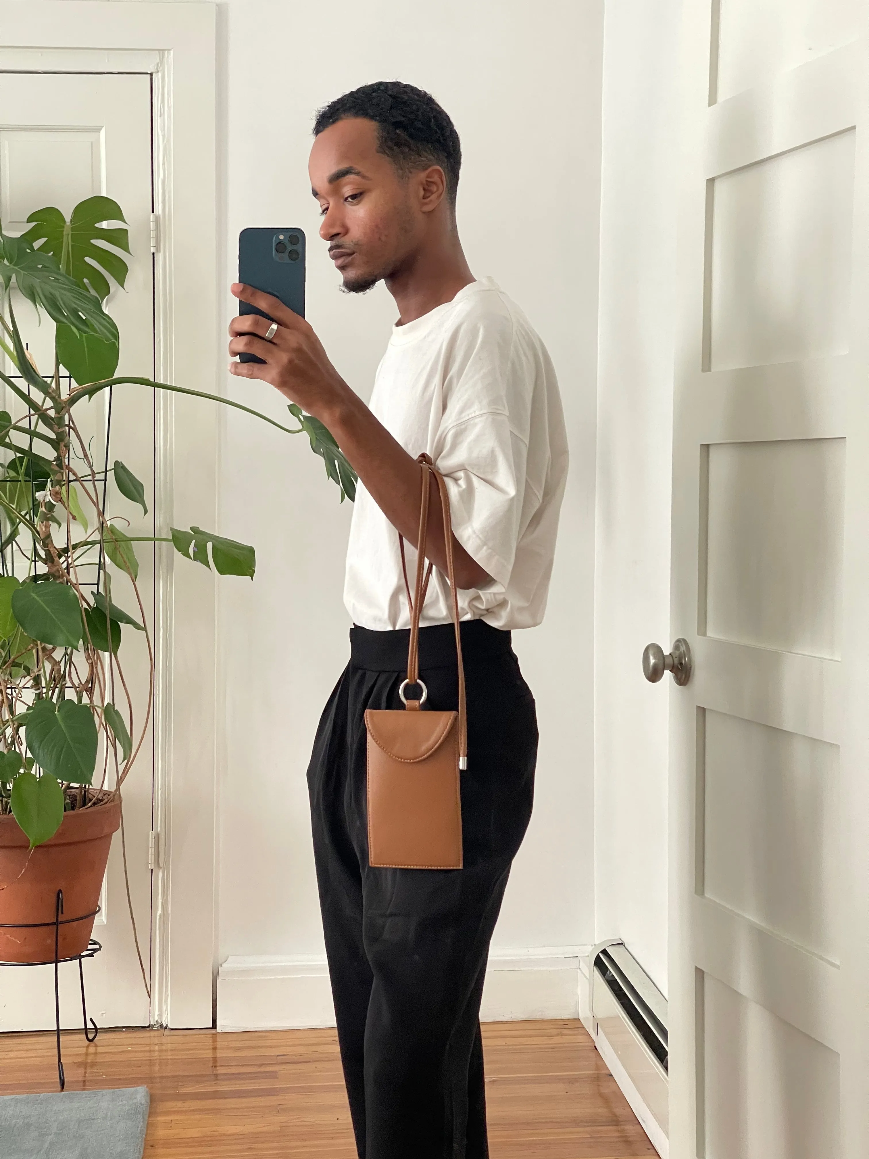 Phone Sling (with card slot) • Camel