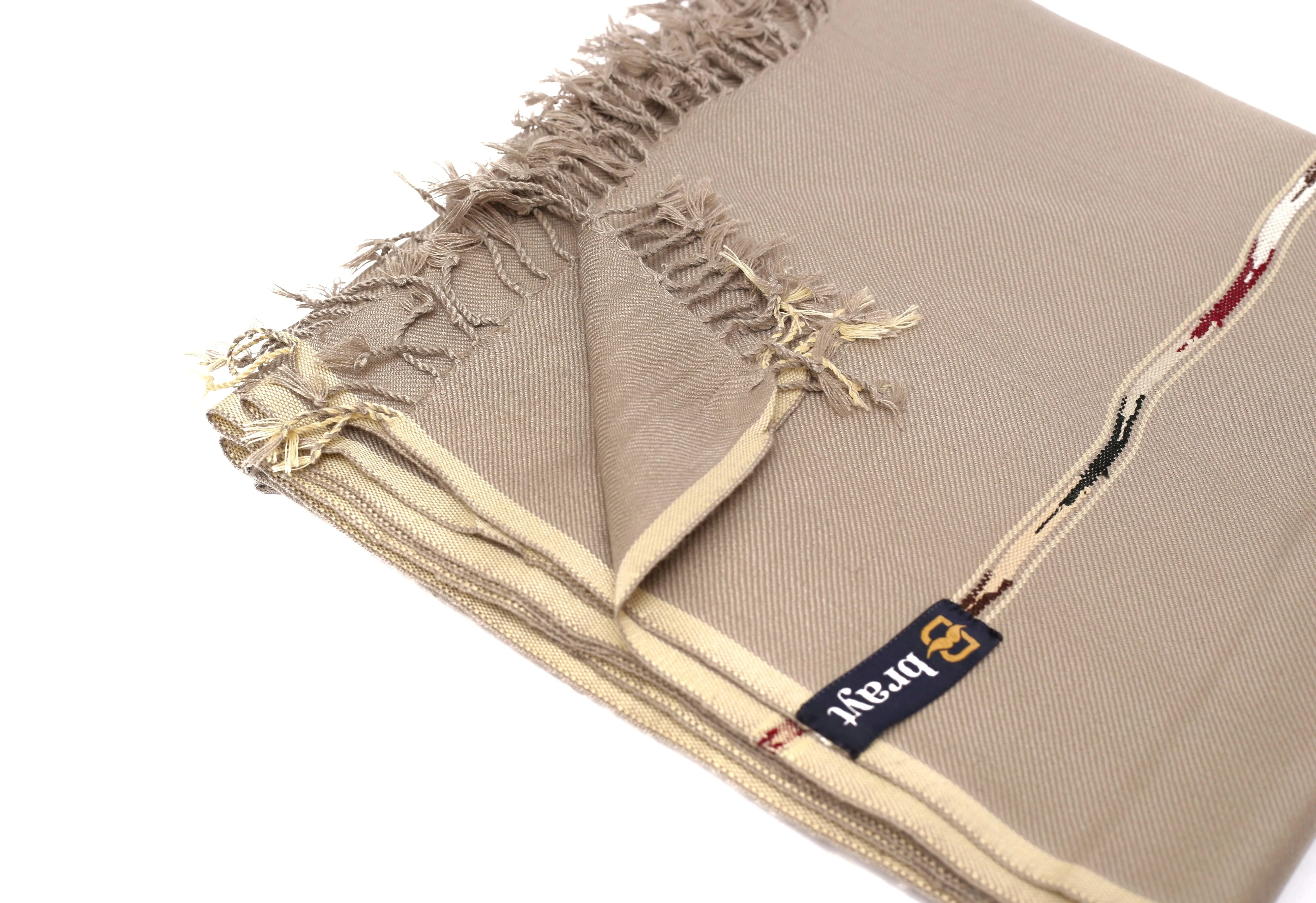 Pigeon Grey wool shawl