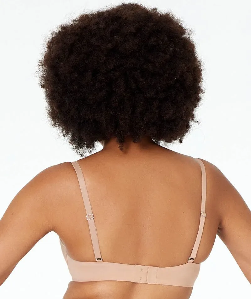 Pleasure State My Fit Smooth Graduated Push-Up Plunge Bra - Frappe