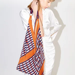 PLEATED Y BAG SOPHIA TERRACOTTA