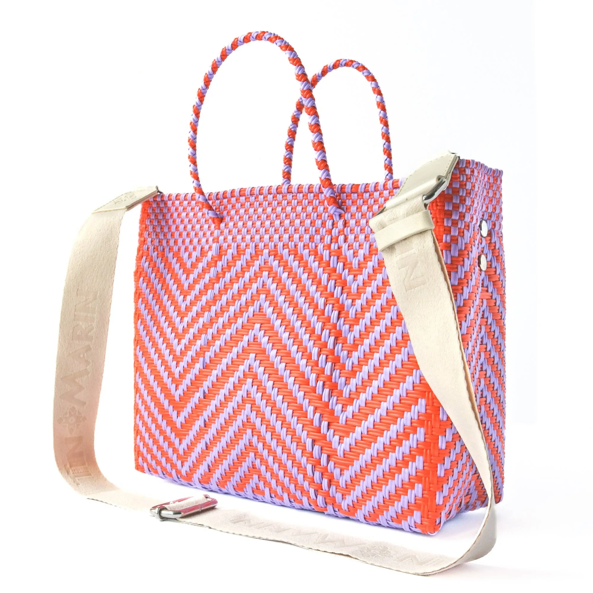 Positano | Medium Woven Crossbody Bag