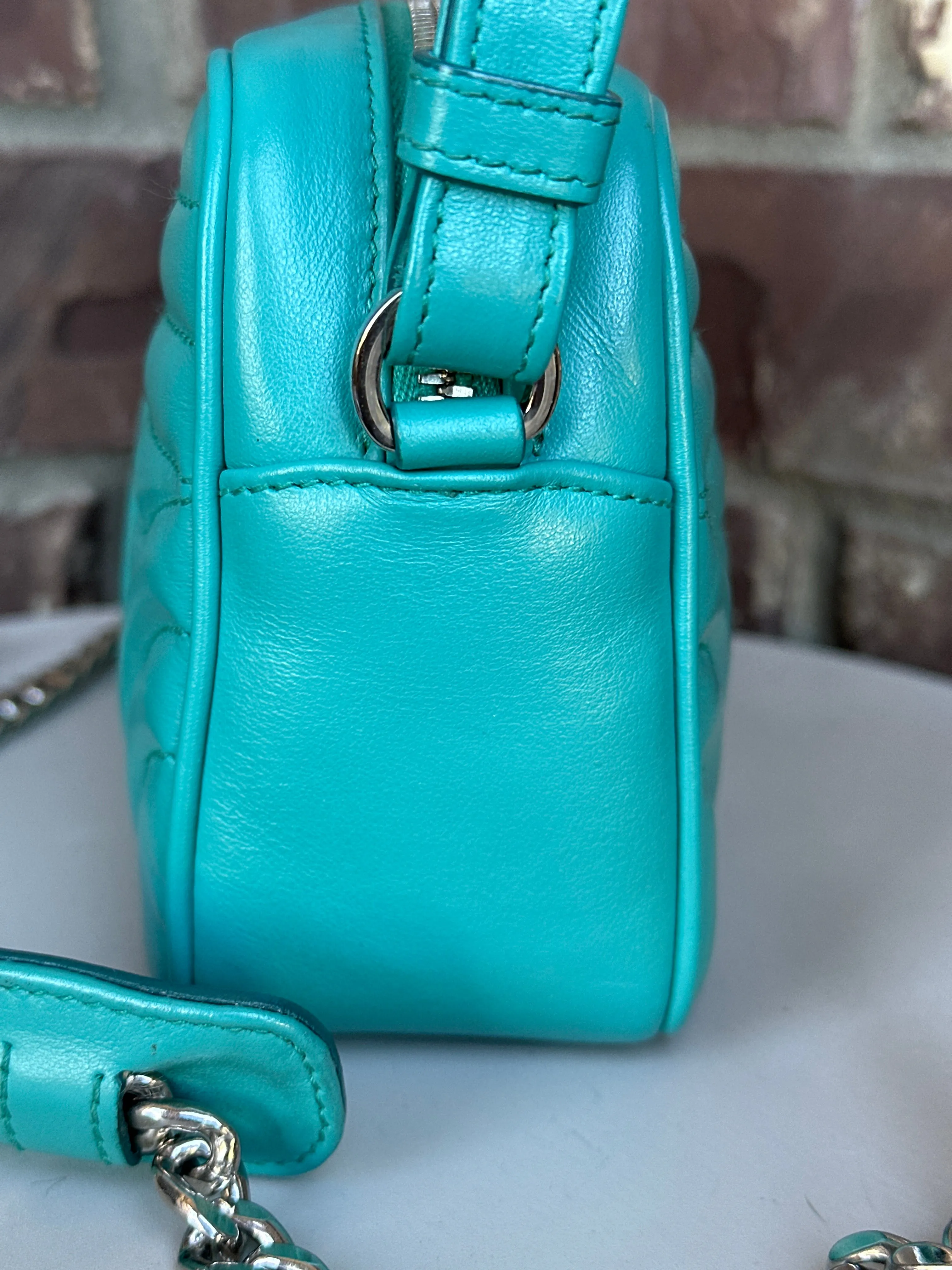 Prada Camera Bag Diagramme Quilted Leather Mini 90043