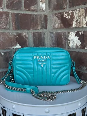 Prada Camera Bag Diagramme Quilted Leather Mini 90043