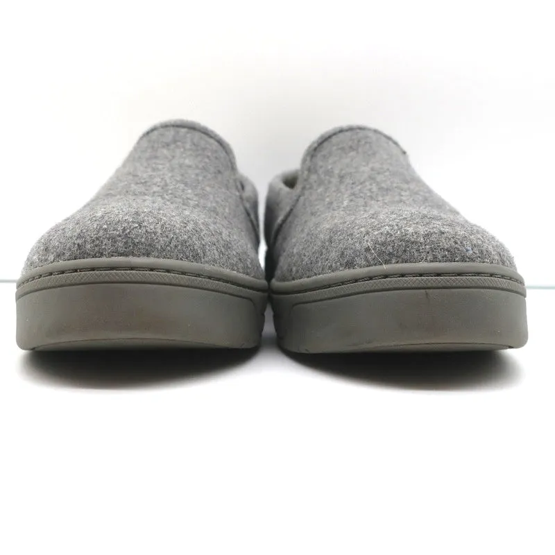 Prada Sport Slip-On Sneakers Gray Wool Felt Size 37.5