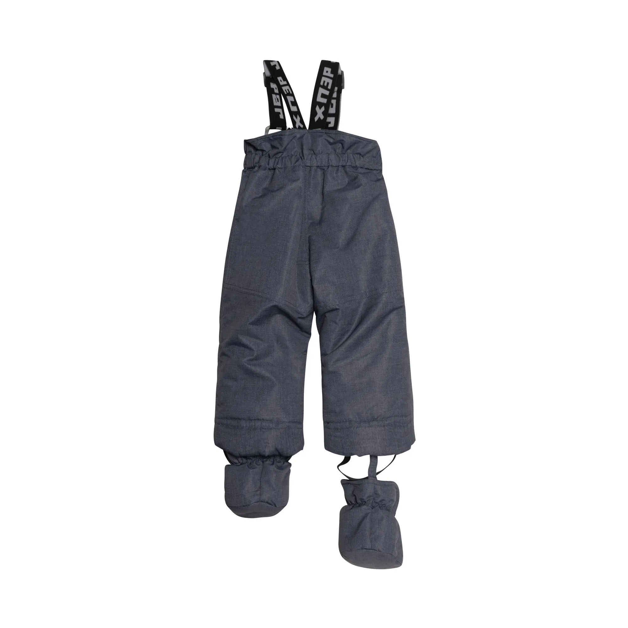 Printed Little Dogs Two Piece Snowsuit Grey And Yellow