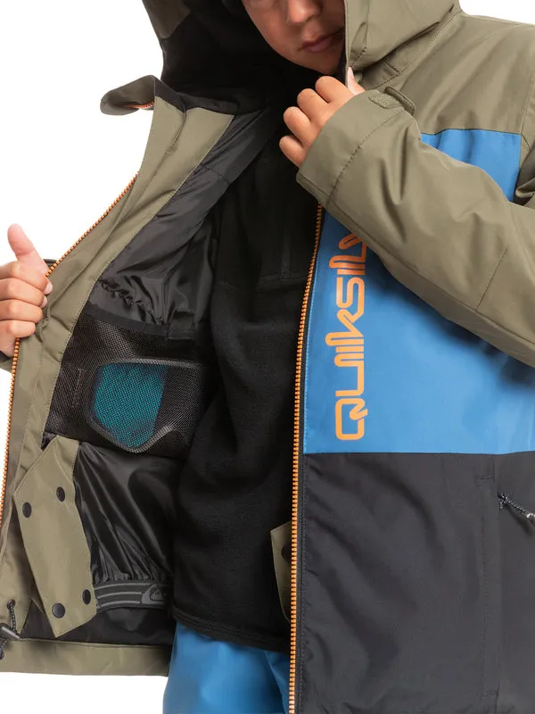 Quiksilver Boys Side Hit Insulated Snow Jacket