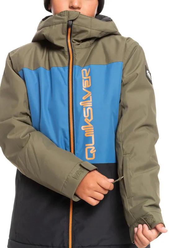 Quiksilver Boys Side Hit Insulated Snow Jacket