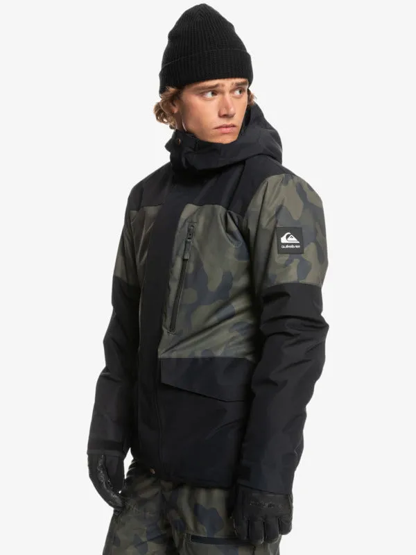 Quiksilver Mens Mission Insulated Snow Jacket